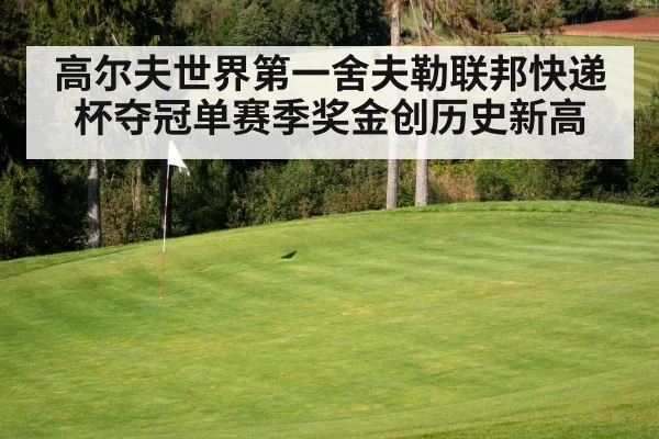 高尔夫世界第一舍夫勒联邦快递杯夺冠单赛季奖金创历史新高